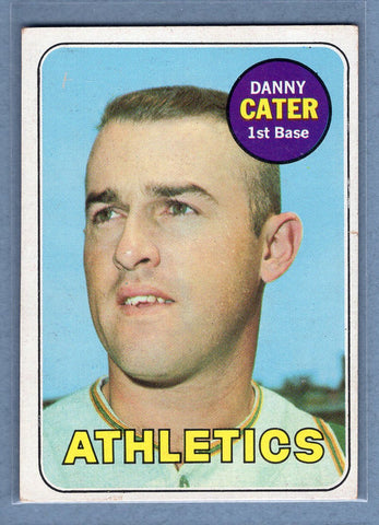 1969 Topps #44 Danny Cater (a) EX  GO577