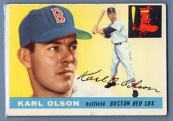1955 Topps #72 Karl Olson VG-EX  GO103