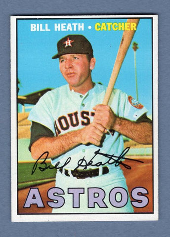 1967 Topps #172 Bill Heath EX-MT  GO111