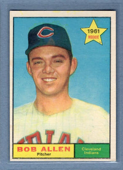 1961 Topps #452 Bob Allen EX   GO269
