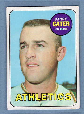 1969 Topps #44 Danny Cater (b) EX  GO577