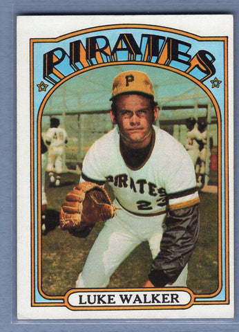 1972 Topps #471 Luke Walker Ex-Nm