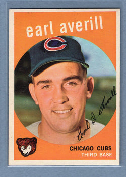 1959 Topps #301 Earl Averill EX-MT  GO79