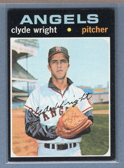 1971 Topps #240 Clyde Wright (b) EX  GO950