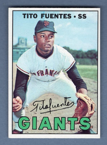 1967 Topps #177 Tito Fuentes EX-MT  GO111