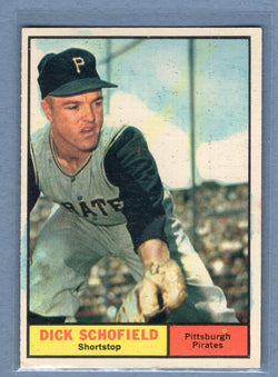 1961 Topps #453 Dick Schofield EX   GO269