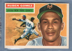 1956 Topps #9 Ruben Gomez (WB) EX  GO460