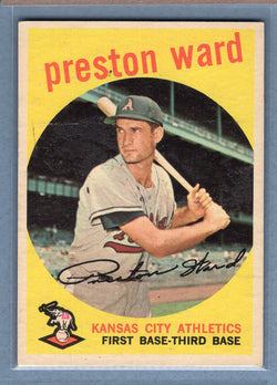 1959 Topps #176 Preston Ward (st) EX  GO186