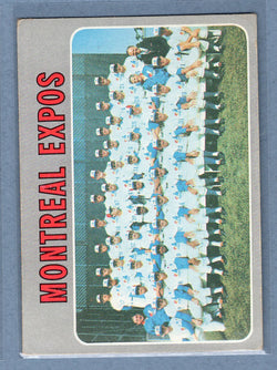 1970 Topps #509 Montreal Expos Team   VG-EX  GOY