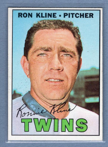 1967 Topps #133 Ron Kline EX-MT   GO415