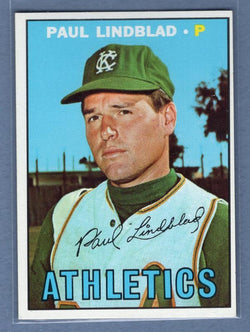 1967 Topps #227 Paul Lindblad EX-MT   GO60