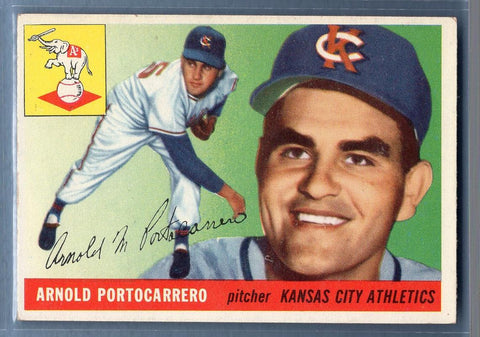 1955 Topps #77 Arnold Portocarrero VG-EX  GO103