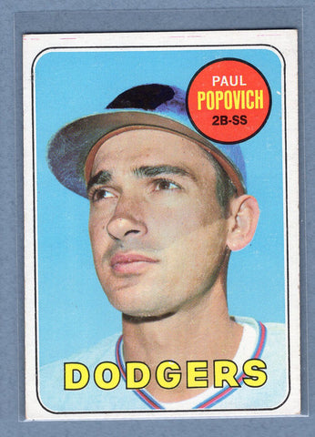 1969 Topps #47 Paul Popovich (b) EX  GO577