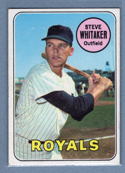 1969 Topps #71 Steve Whitaker (b) EX   GO501