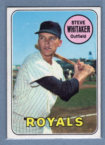 1969 Topps #71 Steve Whitaker (b) EX   GO501