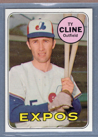 1969 Topps #442 Ty Cline NM  GO661