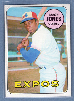 1969 Topps #625 Mack Jones EX-MT  GO850