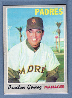 1970 Topps #513 Preston Gomez  (a) VG  GOY