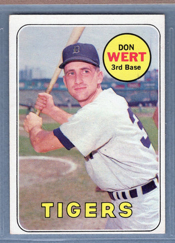 1969 Topps #443 Don Wert EX-MT  GO661