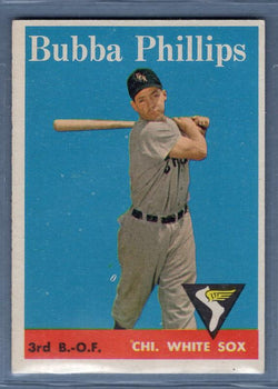1958 Topps #212 Bubba Phillips EX  GO149