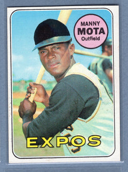 1969 Topps #236 Manny Mota (a) EX-MT  GOWABB