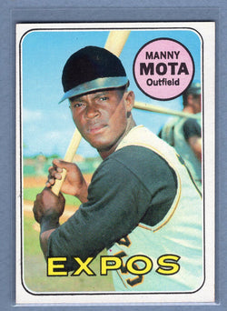 1969 Topps #236 Manny Mota (b) EX-MT  GOWABB