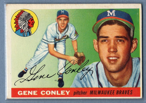 1955 Topps #81 Gene Conley VG-EX  GO103