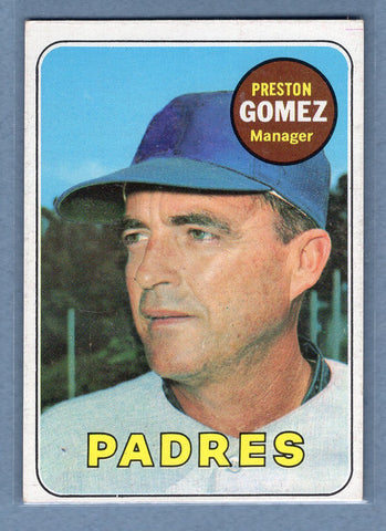 1969 Topps #74 Preston Gomez (a) EX   GO501