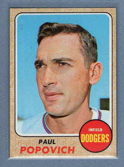 1968 Topps #266 Paul Popovich EX-MT   GO220