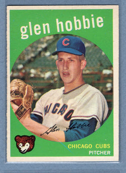 1959 Topps #334 Glen Hobbie EX-MT  GO79