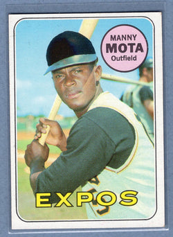 1969 Topps #236 Manny Mota (c) EX-MT  GOWABB
