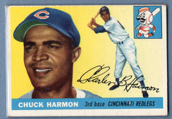 1955 Topps #82 Chuck Harmon VG-EX  GO103