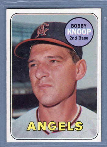 1969 Topps #445 Bobby Knoop EX-MT  GO661