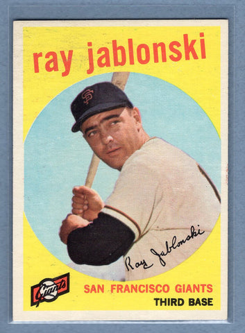 1959 Topps #342 Ray Jablonski EX-MT  GO79