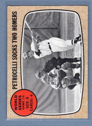 1968 Topps #156 World Series Game 6 EX-MT  GO339