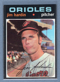 1971 Topps #491 Jim Hardin  (b) EX-MT  GO550
