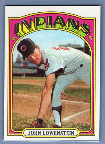 1972 Topps #486 John Lowenstein Ex-Nm