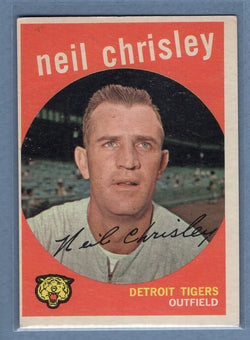 1959 Topps #189 Neil Chrisley EX  GO186