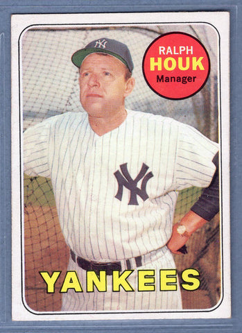 1969 Topps #447 Ralph Houk EX-MT  GO661