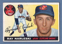 1955 Topps #160 Ray Narleski EX   GO9