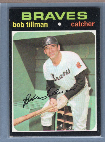 1971 Topps #244 Bob Tillman  EX  GO950