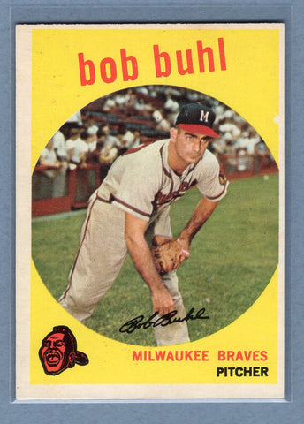 1959 Topps #347 Bob Buhl EX-MT  GO79