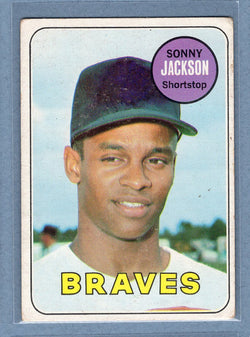 1969 Topps #53 Sonny Jackson  EX  GO577
