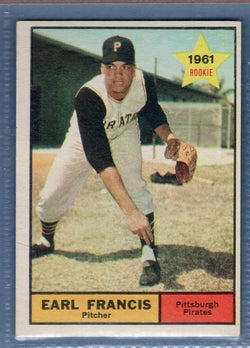 1961 Topps #54 Earl Francis(a) EX   GO417