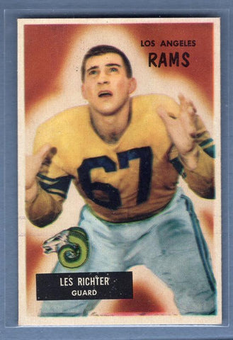 1955 Bowman #82 Les Richter (HOF) EX-MT  GO122