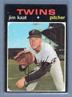 1971 Topps #245 Jim Kaat (a) EX  GO950