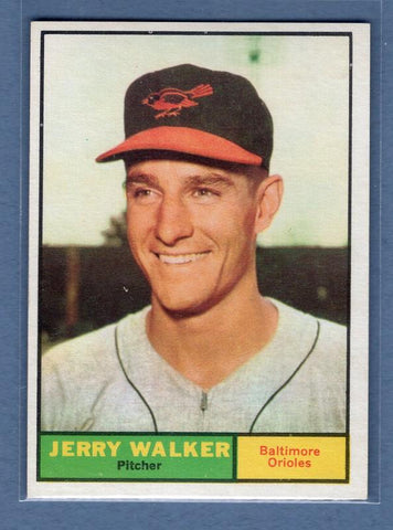 1961 Topps #85 Jerry Walker(1) NM GO220