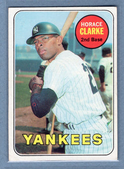 1969 Topps #87 Horace Clarke  VG  GO501