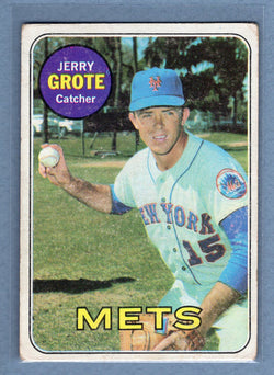 1969 Topps #55 Jerry Grote (b) VG  GO577