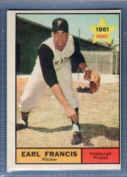 1961 Topps #54 Earl Francis(b) VG-EX   GO417